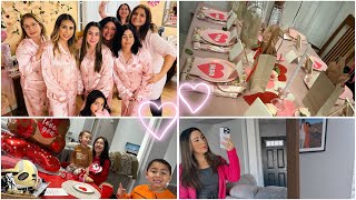 I HOSTED MY FIRST GALENTINES 🩷 [upl. by Gurolinick]