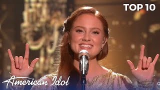 Cassandra Coleman STUNS The Judges and LETS IT ALL ON THE STAGE For American Idol Top 10 Vote [upl. by Nagap]