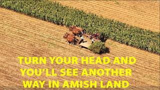 Chopping Silage in AMISH LANDMany Different Methods are Used to Fill Silos Bunkers and Bags [upl. by Cadmar417]