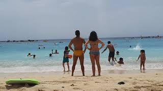 Playa de Amadores  Amadores Beach  Gran Canaria 4K [upl. by Selhorst238]