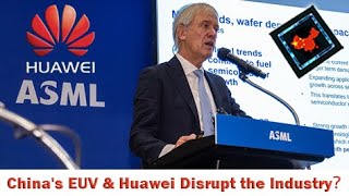 ASML said that Chinese lithography machines disrupt the industrial balance especially Huawei chips [upl. by Yslehc155]