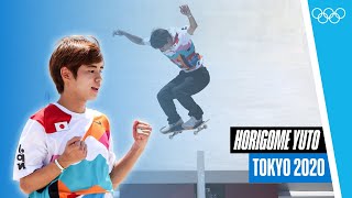 🇯🇵 The Best of Horigome Yuto 🛹 at Tokyo 2020  Athletes Highlights [upl. by Vincentia]