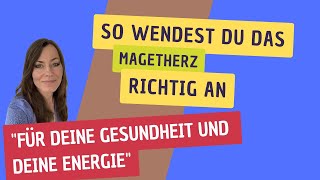 quotSo nutzt du das Magnetherz richtigquot  ENERGETIX Anwendung  Gesundheit durch Magnetschmuck [upl. by Anirpas]