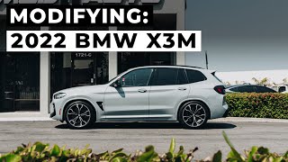 NEW 2022 BMW X3M Competition LCI Getting Modifications Canyon Driving [upl. by Eadnus]