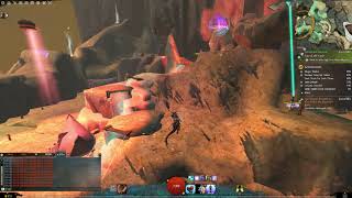 Guild Wars 2 Draconis Mons  Rata Arcanum Vista [upl. by Grekin]