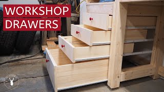 How to Build Shop Drawers with Euro Slides [upl. by Maffa]