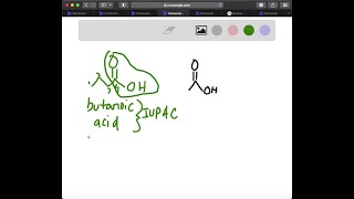 Give an IUPAC and common name for each carboxylic acid [upl. by Sprage]