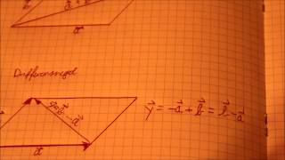 Parallelogramm amp Differenzregel [upl. by Katinka]