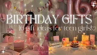 16 Birthday Gift Ideas for Teen Girls 🎁💖 [upl. by Faxan]