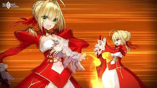 FateGrand Order  Nero Claudius Saber Noble Phantasm [upl. by Allx]