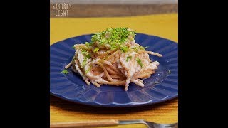 Pasta con salsa alfredo saludable [upl. by Fidelis434]