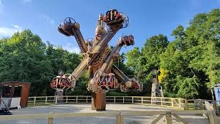 Steam Whirler at Six Flags America full circuit [upl. by Ilse]