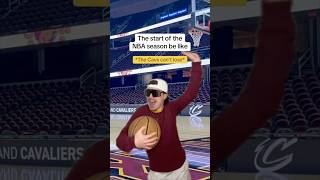 The start of the NBA season be like😂🏀 [upl. by Aramoy208]