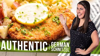 How to Make Authentic German Schnitzel  The Stay At Home Chef [upl. by Samuella221]