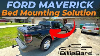 Best Ford Maverick Bed Mounting Solution [upl. by Aryk]