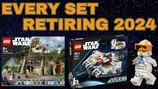 EVERY LEGO STAR WARS SET RETIRING IN 2024 [upl. by Philbo]