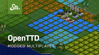 Japanese Set  City Builder Script — OpenTTD wUthris [upl. by Yarezed]