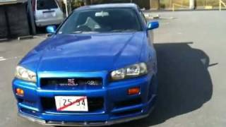 1999 R34 GTR 6MT Twin Turbo [upl. by Mandeville]