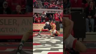 4 RYAN JACK GETS THE LATE TAKEDOWN TO PULL OFF THE COMEBACK WIN AGAINST CORNELL I February 16 2024 [upl. by Nayt493]