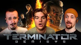 TERMINATOR GENISYS 2015 MOVIE REACTION  First Time Watching [upl. by Oberon]