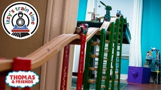 Thomas and Friends  Thomas Train and Brio MASSIVE Table to Floor Track Fun Toy Trains for Kids [upl. by Savell325]