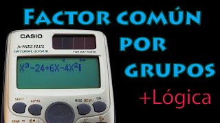 FACTOR COMÚN por GRUPOS  Factorización casos de factoreo 2 [upl. by Urania]