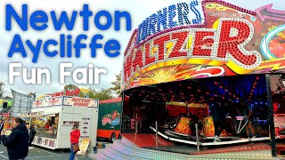 Newton Aycliffe Fun Fair  Turners Funfair  October 2021 [upl. by Alejandra395]