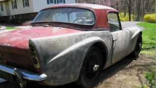 Restoration Blog 1962 Daimler SP250  Jay Lenos Garage [upl. by Riocard]