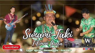 SUNAMI TAKI  PRESENTACIÓN CANTÓN LAGO AGRIO DÍA DE LA INTERCULTURALIDAD musicakichwa envivo 🇪🇨 [upl. by Nyleahs19]