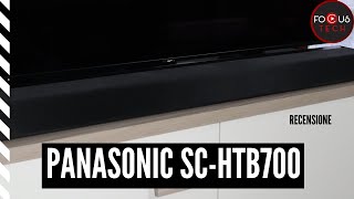 Recensione PANASONIC SCHTB700 soundbar 31 con SUBWOOFER WIRELESS [upl. by Aillicsirp868]