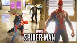 SpiderMan Game PS4  All New Gameplay Details Trailer Secrets Boss Battles Villains [upl. by Erdua]