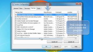 How To Use the System Configuration Utility  MSCONFIG [upl. by Edward807]