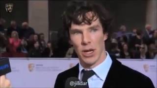 Benedict and Martin in BAFTA 2011 [upl. by Alexia]