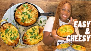 BETTER THAN PANERA BREAD CHEESY EGG SOUFFLÉ QUICK amp EASY [upl. by Eikcir]