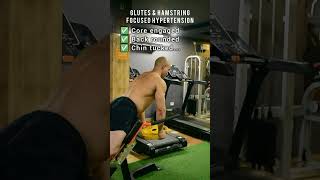 quotBest Hyperextension Exercise for Glutes amp Hamstringsquot [upl. by Eivlys]