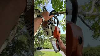 Short clip metal pov arborist youtubeshorts fun day tree work boom truck utilityarborist [upl. by Starkey530]