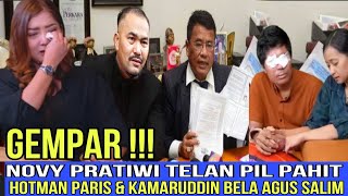 GEMPAR NOVI PRATIWI TERACAM DIPIDANA HOTMAN PRIS amp KAMARUDDIN BENARKAN DONASI MILIK AGUS SEUTUHNYA [upl. by Dulciana]