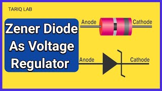 Zener diode as voltage regulator [upl. by Imojean37]