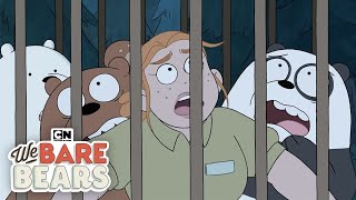 The Booby Trapper  We Bare Bears  Cartoon Network [upl. by Anaujal]