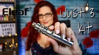 Eleaf iJust 3 Kit w Ello Duro Subohm Tank  Review  Better than the Smok Stick [upl. by Giselbert773]