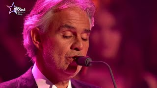 Andrea Bocelli  ‘Time To Say Goodbye’ LIVE  The Global Awards 2018  Classic FM [upl. by Etheline34]