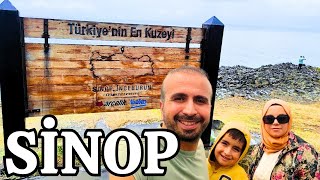 Sinop Gezİ Rehberi Türkiyenin En Kuzey Noktasına Ayak Bastık [upl. by Freytag]