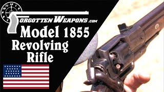 Colt 1855 Revolving Rifle at the Range [upl. by Nawiat]