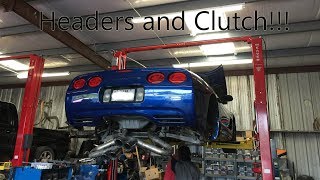 The C5 Corvette Z06 Gets Hinson Headers and a McLeod RST Clutch [upl. by Asek788]