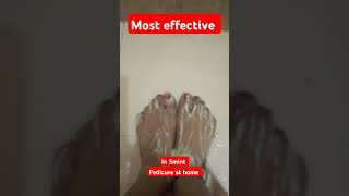 Most effective pedicure at home in mint youtubeviralvedio [upl. by Ellenig]