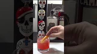 Negroni de Fresa 🍓 Cocteles con Gin shorts [upl. by Nwadal]