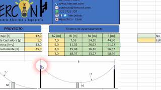 Plantilla Para Calculos de Apantallamiento HERCONT [upl. by Cassell]