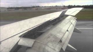 Scandinavian Airlines SAS Boeing 737600 Onboard Landing at Luleå Airport  LLA [upl. by Thaine]