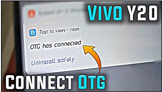 How to connect otg with Vivo Y20Vivo y20 otg settingConnect usb with vivo y20Technology House [upl. by Lepine]