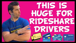 EVERY Uber Driver and Lyft Driver Should Get a Credit Card [upl. by Nannek]